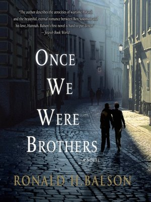 cover image of Once We Were Brothers